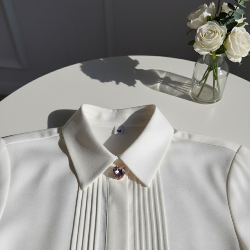 Bouton Bijoux au cœur raffiné