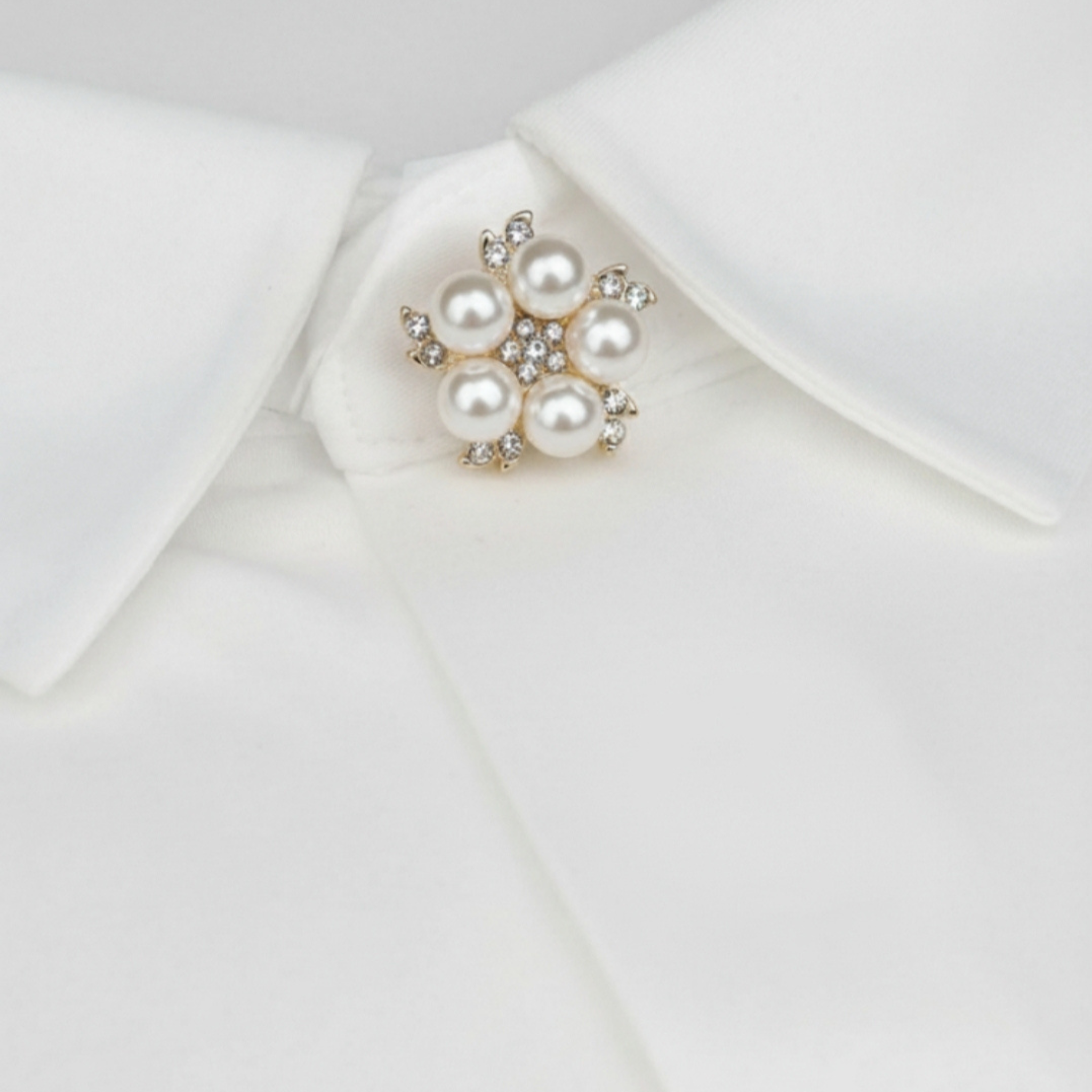 Bouton Bijoux Perlé