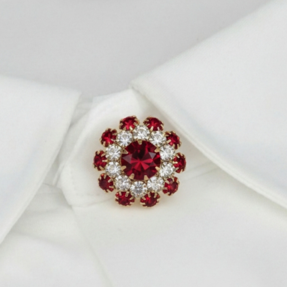 Bouton Bijoux Flore Vintage